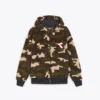 Jb. Felpa con cappuccio Teddy Fz Camo – Bambino