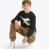Jb. Felpa Crew Logo Fir Felpa girocollo – Ragazzo