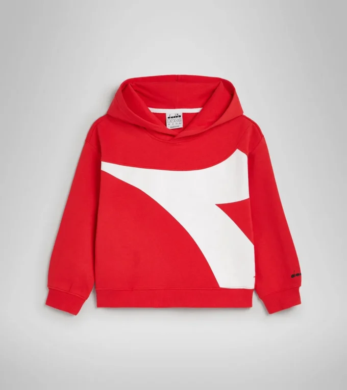 Jb.Hoodie Power Logo Felpa sportiva con maxi logo – Bambino
