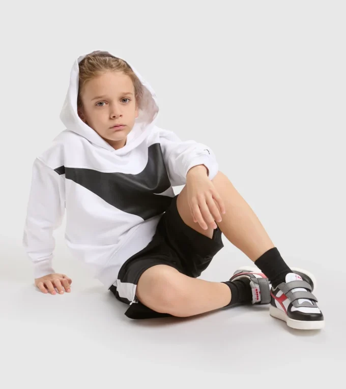 Jb.Hoodie Power Logo Felpa sportiva con maxi logo – Bambino