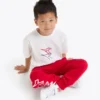 Jb. Pantaloni jogger Pantaloni della tuta con logo – Vestibilità comoda – Ragazzo