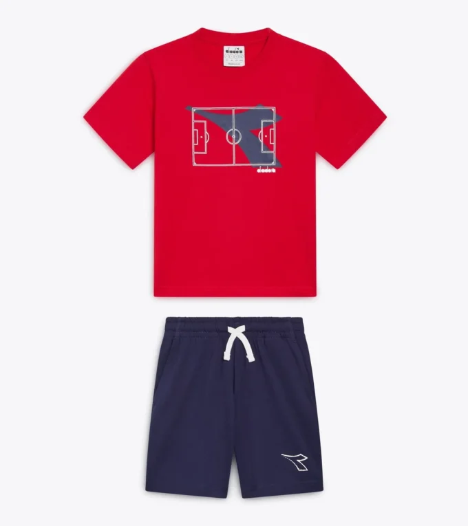 Jb. Set Essential Sports Ss Set sportivo – T-shirt e pantaloncini – Ragazzo