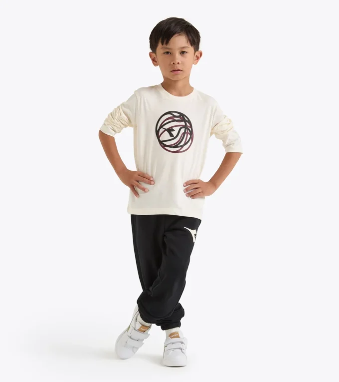 Jb. T-Shirt Ls Logo Maglietta a maniche lunghe in cotone – Bambino