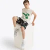 Jb. T-Shirt Sl Smile Logo T-shirt a maniche corte – Ragazzo
