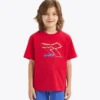 Jb. T-Shirt Ss Graffiti Bl T-shirt in cotone – Bambino