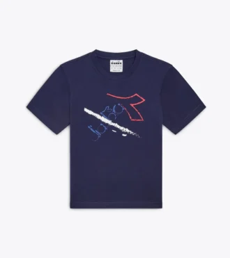 Jb. T-Shirt Ss Graffiti Bl T-shirt in cotone – Bambino