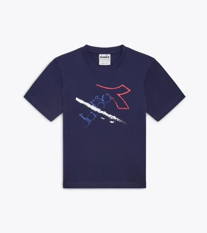 Jb. T-Shirt Ss Graffiti Bl T-shirt in cotone – Bambino