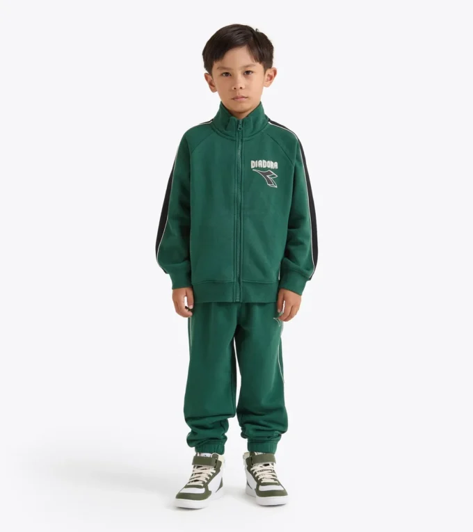 Jb. Tuta Fz Logo (Br) Tuta in pile spazzolato – Ragazzo