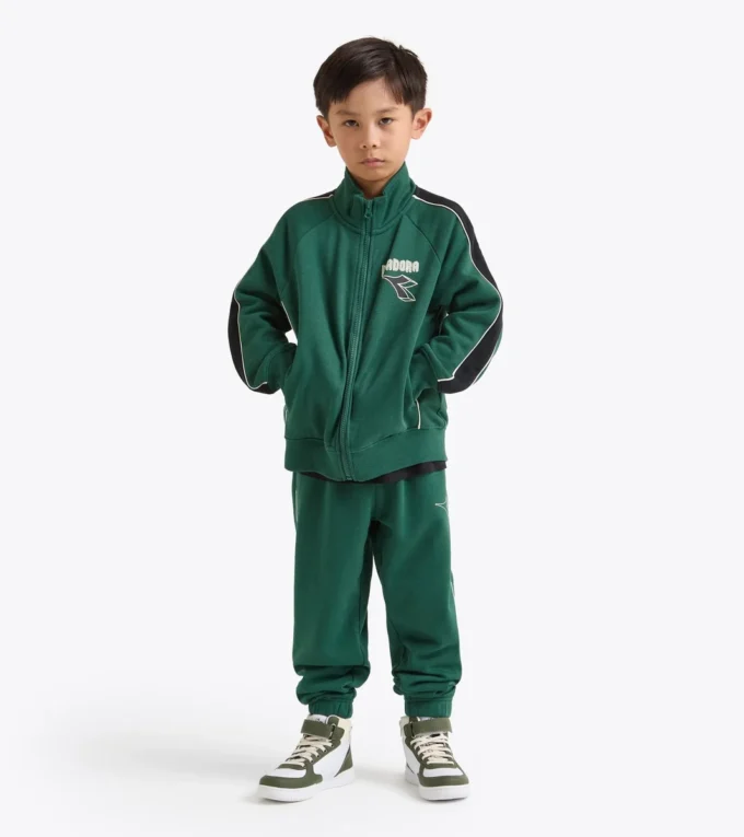 Jb. Tuta Fz Logo (Br) Tuta in pile spazzolato – Ragazzo