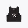 Jg. Crop Top Smile Logo T-shirt corta con logo – Bambina