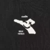 Jg. Crop Top Smile Logo T-shirt corta con logo – Bambina