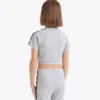 Jg. Crop Top Tape Top corto a costine – Bambina