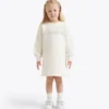Jg. Dress Rhinestone Td Abito foderato in pile – Bambina