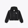Jg. Felpa con cappuccio Felpa con cappuccio Fz Logo – Vestibilità regolare – Bambina