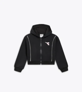 Jg. Felpa con cappuccio Felpa con cappuccio Fz Logo – Vestibilità regolare – Bambina