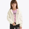 Jg. Felpa con cappuccio Felpa con cappuccio Fz Logo – Vestibilità regolare – Bambina