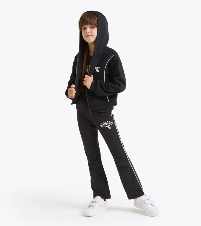 Jg. Felpa con cappuccio Felpa con cappuccio Fz Logo – Vestibilità regolare – Bambina