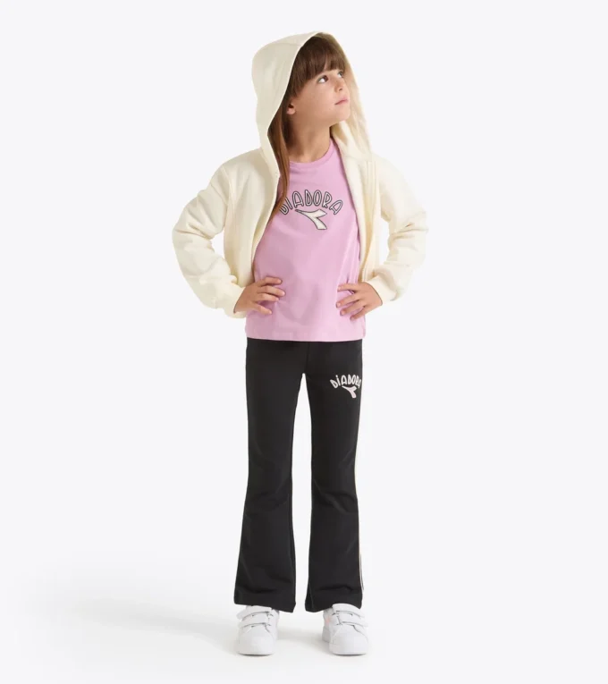 Jg. Felpa con cappuccio Felpa con cappuccio Fz Logo – Vestibilità regolare – Bambina