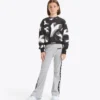 Jg. Felpa Crop Aop Felpa corta – Bambina