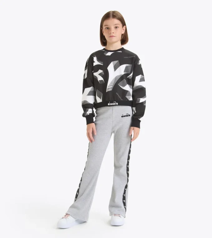 Jg. Felpa Crop Aop Felpa corta – Bambina