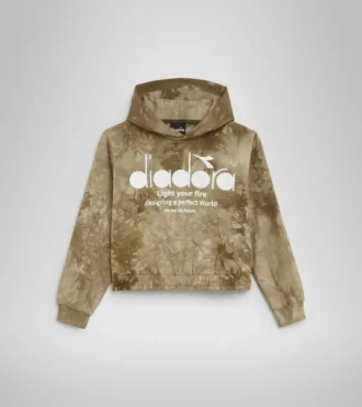 Jg.Hoodie Ao D Felpa con cappuccio Tie-dye – Bambina