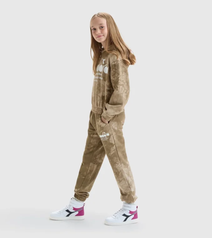 Jg.Hoodie Ao D Felpa con cappuccio Tie-dye – Bambina