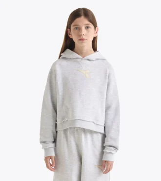 Jg. Hoodie District Felpa con cappuccio con dettagli – Ragazza