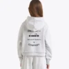 Jg. Hoodie District Felpa con cappuccio con dettagli – Ragazza
