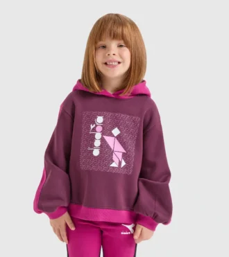 Jg.Hoodie Felpa con cappuccio Sweat Glee – Bambina