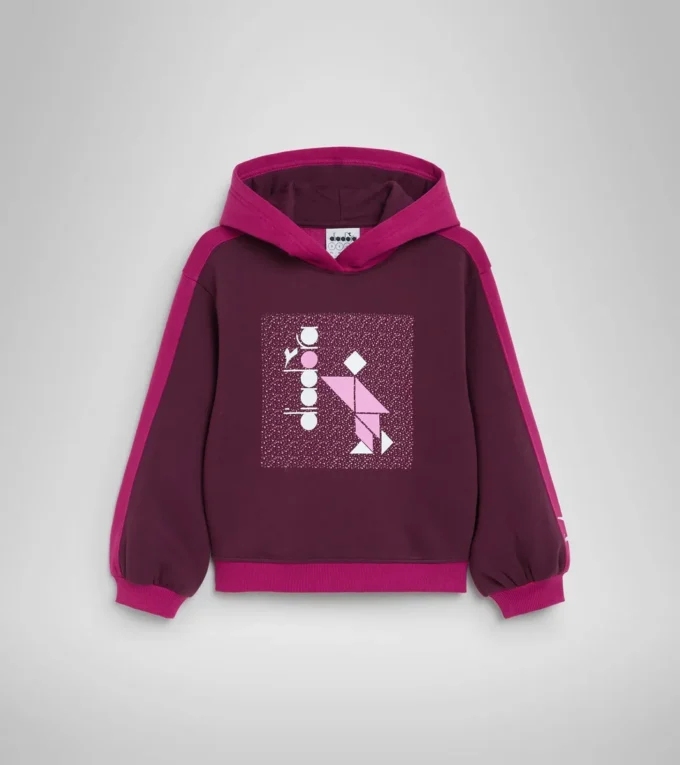 Jg.Hoodie Felpa con cappuccio Sweat Glee – Bambina