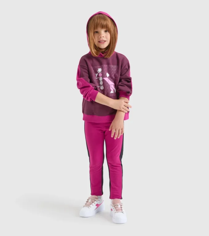 Jg.Hoodie Felpa con cappuccio Sweat Glee – Bambina