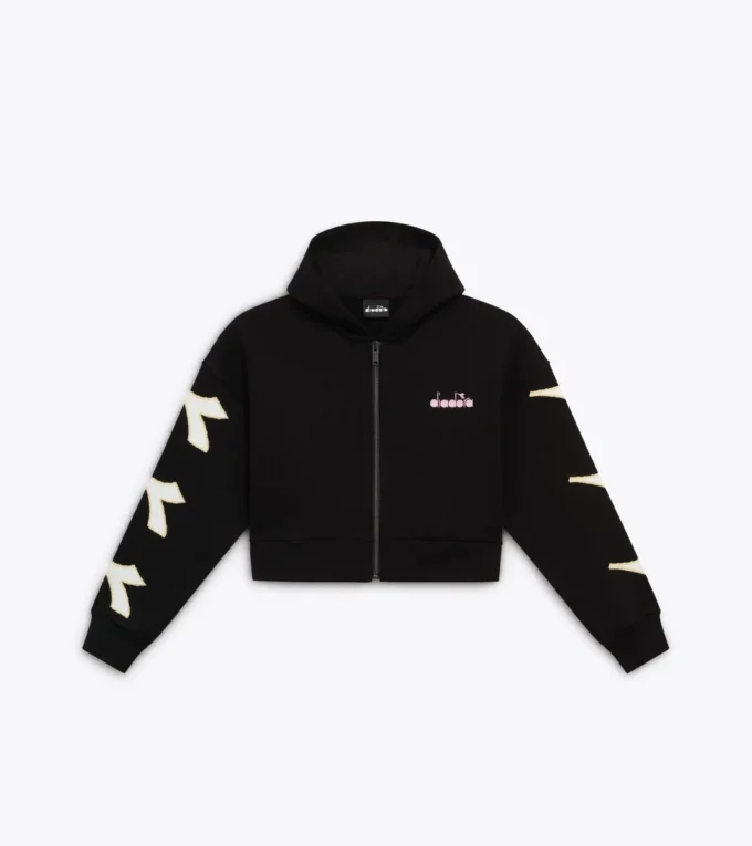 Jg. Hoodie Fz Wonderland Felpa con cappuccio e zip – Bambina