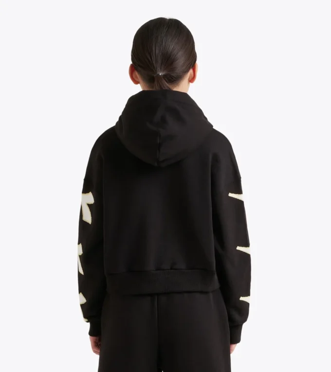 Jg. Hoodie Fz Wonderland Felpa con cappuccio e zip – Bambina