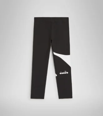 Jg.Leggings Power Logo Leggings sportivi in spugna di cotone elasticizzata – Bambina