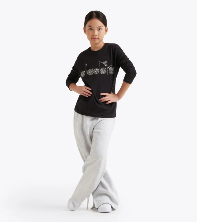 Jg. Pantaloni a zampa Pantaloni a zampa con strass – Bambina