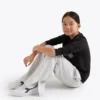 Jg. Pantaloni a zampa Pantaloni a zampa con strass – Bambina