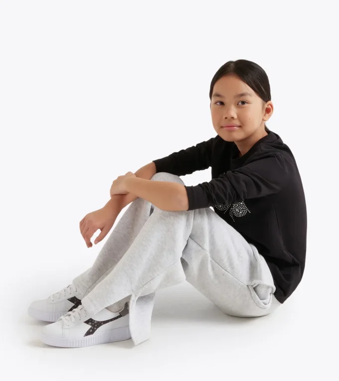 Jg. Pantaloni a zampa Pantaloni a zampa con strass – Bambina