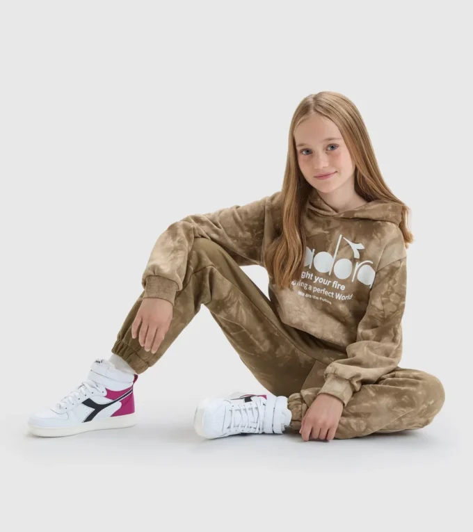 Jg.Pants Cuff Ao D Tracksuit pantaloni della tuta tie-dye – Bambina