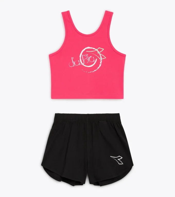 Jg. Set Essential Sports Sl Set sportivo – Canotta e pantaloncini – Ragazze