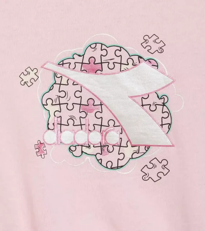 Jg. Set Ss Puzzles Set sportivo – Canotta e pantaloncini – Bambina