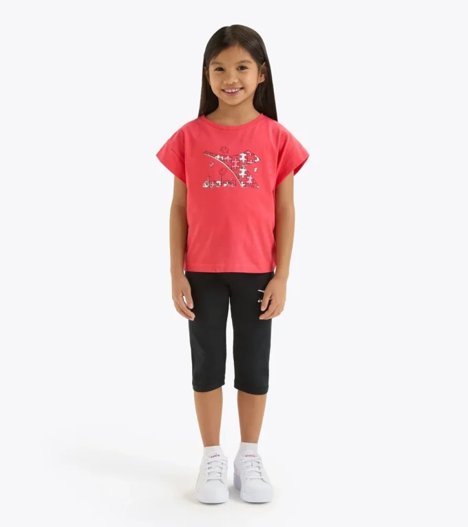 Jg. Set Ss Puzzles Set sportivo – T-shirt e leggings – Bambina