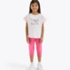 Jg. Set Ss Puzzles Set sportivo – T-shirt e leggings – Bambina