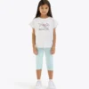 Jg. Set Ss Puzzles Set sportivo – T-shirt e leggings – Bambina