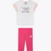 Jg. Set Ss Puzzles Set sportivo – T-shirt e leggings – Bambina