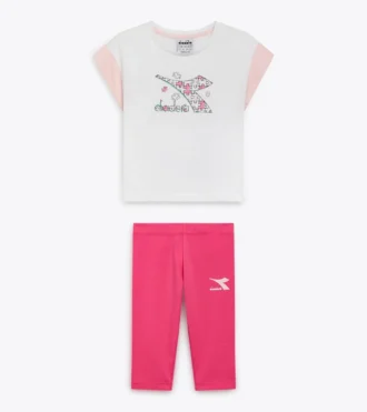 Jg. Set Ss Puzzles Set sportivo – T-shirt e leggings – Bambina