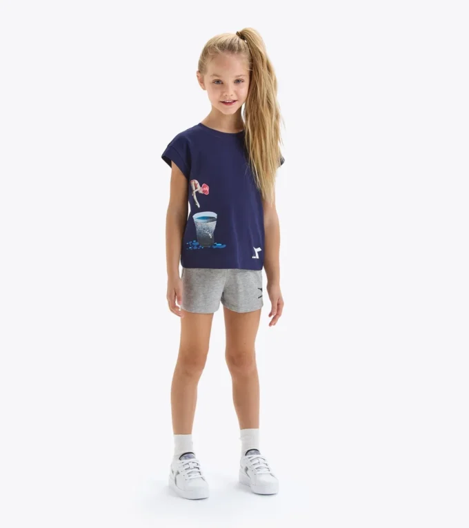 Jg.Set Ss Sport Art Set sportivo – Bambina