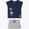Jg.Set Ss Sport Art Set sportivo – Bambina