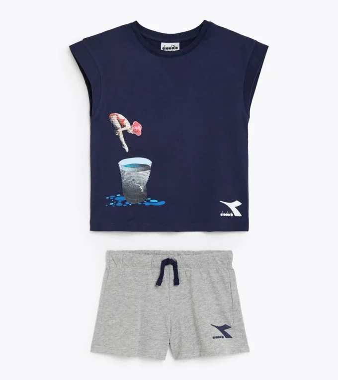 Jg.Set Ss Sport Art Set sportivo – Bambina