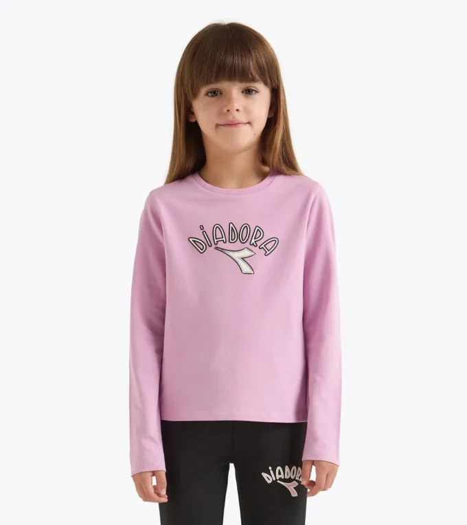 Jg. T-Shirt Ls Logo Maglia a maniche lunghe – Ragazza
