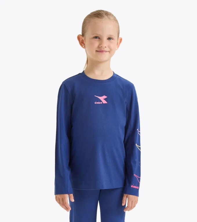 Jg. T-Shirt Ls Logo Maglia a maniche lunghe – Ragazza